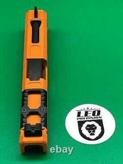 For Glock 17 Complete Slide gen1-3 NEW Cerakote, upper tequila sunrise sights