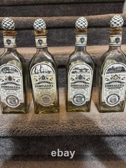 Fortaleza Tequila Empty Bottle Blanco Reposado Anejo Still Strength Complete 4