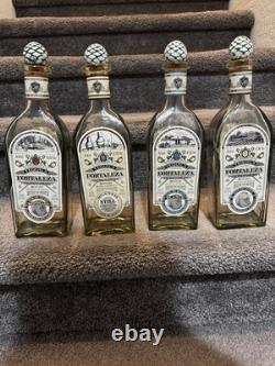 Fortaleza Tequila Empty Bottle Blanco Reposado Anejo Still Strength Complete 4