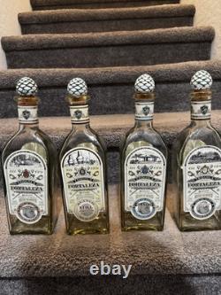 Fortaleza Tequila Empty Bottle Blanco Reposado Anejo Still Strength Complete 4