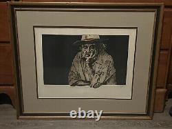 Framed DALE RAYBURN Signed/Numbered Etching Etched TEQUILA #41/100 29.5 x 24.5