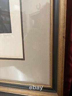 Framed DALE RAYBURN Signed/Numbered Etching Etched TEQUILA #41/100 29.5 x 24.5