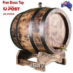 French Oak Barrel Rustic Barrel Keg Age Whiskey Rum Gin Cognac Brandy Tequila