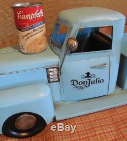 Giant-Size DON JULIO 1942 TEQUILA Liquor Store Display BLUE PICK-UP FARM TRUCK