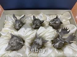 Gift Set of 6 Shot Glasses Hunter Tequila Whiskey, Party