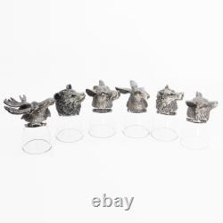 Gift Set of 6 Shot Glasses Hunter Tequila Whiskey, Party