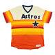 Glenn Davis Game Used Houston Astros Tequila Sunrise Jersey + Pants Uniform