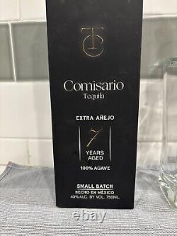 Gran Camisario Extra Anejo 7 Years Empty Tequila Bottle/Box MSRP $1299 -unrinsed