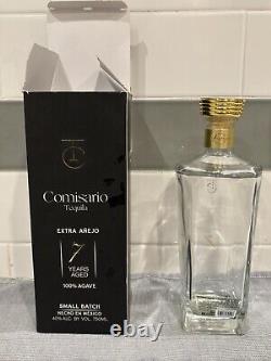 Gran Camisario Extra Anejo 7 Years Empty Tequila Bottle/Box MSRP $1299 -unrinsed