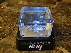 Gran Patron BEE Platinum Tequila Light Glorifier Display + CRYSTAL BEE TOPPER