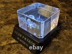 Gran Patron BEE Platinum Tequila Light Glorifier Display + CRYSTAL BEE TOPPER