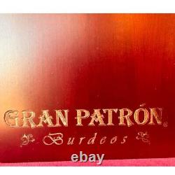 Gran Patron Burdeos Tequila 750ml Display Box & (empty) Bee Cork Stopper Bottle