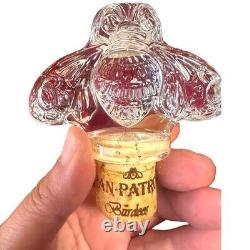 Gran Patron Burdeos Tequila 750ml Display Box & (empty) Bee Cork Stopper Bottle