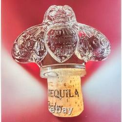 Gran Patron Burdeos Tequila 750ml Display Box & (empty) Bee Cork Stopper Bottle