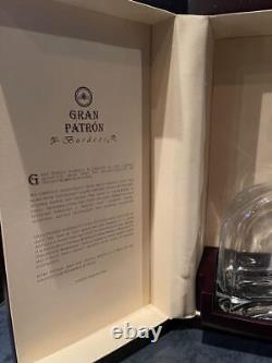 Gran Patron Burdeos Tequila Empty Bottle 750ml with Wooden Box F/S from Japan