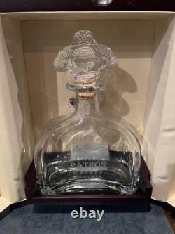 Gran Patron Burdeos Tequila Empty Bottle 750ml with Wooden Box F/S from Japan