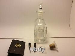 Gran Patron Burdeos Tequila Empty bottle, wooden display case, other accessories