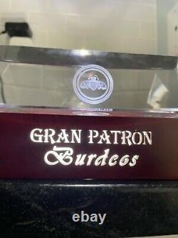 Gran Patron Tequila Burdeos Bottle Glorifier Rare Vtg Bar Display Light Up Pedi