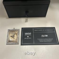 Greg Yuna 1800s Tequila Cristilano Silver Pendant Display Set (12/30)