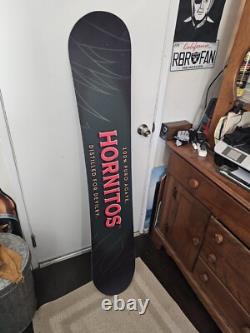 HORNITOS 100% Pure De Agave Tequila Snowboard Bar pub 5' display rare beer sign
