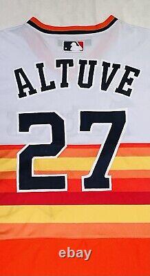 HOUSTON ASTROS Jose Altuve'Tequila Sunrise' NIKE Jersey'Custom' #27 Size XXL