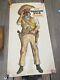 Huge Viva Pancho Villa Tequila 40 X 75 Vintage 1970's Store Advertising Poster