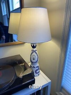 Hand Crafted Clase Azul Tequila Bottle Lamp