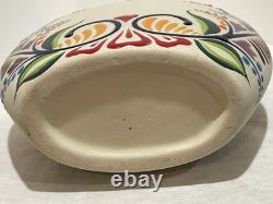 Hand Painted Empty Tequila Decanter. Initials R. C. 8.5 Inches Tall 1 Spot