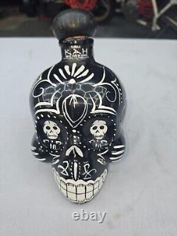 Hand Painted Tequila bottles 7 750ml Day Of the Dead 3 50ml 1 1000ml all (empty)