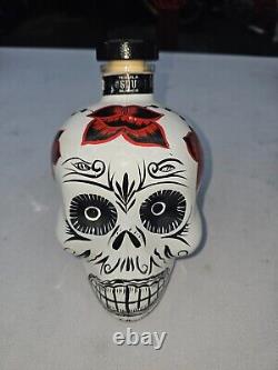 Hand Painted Tequila bottles 7 750ml Day Of the Dead 3 50ml 1 1000ml all (empty)