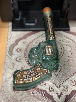 Handcrafted Mexican Cantina El Bandido Skull Tequila Decanter Shot Glass Set
