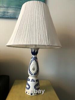 Handmade Clase Azul Reposado Tequila ceramic Lamp