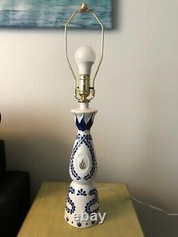 Handmade Clase Azul Reposado Tequila ceramic Lamp