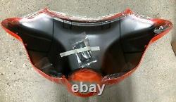 Harley-Davidson Tequila Sunrise/HD Orange Front Batwing Fairing NIB Retail $752