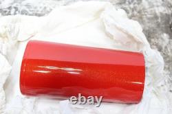 Harley Street Glide CVO OEM Tequila Sunrise Fork Tube Cover Tin Cowbell NOS