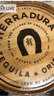 Herradura tequila barrel authentic new