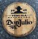 Home Bar Decor Don Julio Tequila Barrel Lid Wood Wall Art 21 Diameter