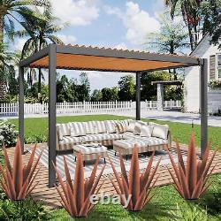 Home Dec. Outdoor Patio Yard Enlarge Metal Plants Tequila Rustic Sculpture