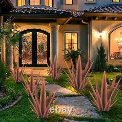 Home Dec. Outdoor Patio Yard Enlarge Metal Plants Tequila Rustic Sculpture