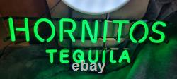 Hornitos Agave Tequila Led Lighted Customizable Sign Lamp Bar Pub Mancave New