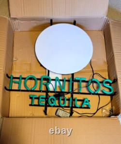 Hornitos Agave Tequila Led Lighted Customizable Sign Lamp Bar Pub Mancave New