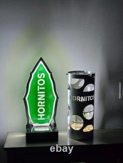 Hornitos Tequila LED Bottle Presenter & LED Cage Displays. Wireless. Mancave/Bar