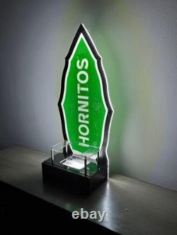 Hornitos Tequila LED Bottle Presenter & LED Cage Displays. Wireless. Mancave/Bar