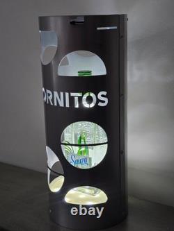 Hornitos Tequila LED Bottle Presenter & LED Cage Displays. Wireless. Mancave/Bar