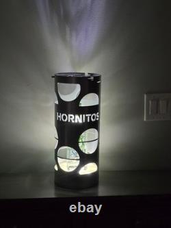 Hornitos Tequila LED Bottle Presenter & LED Cage Displays. Wireless. Mancave/Bar
