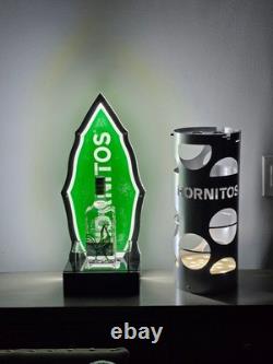 Hornitos Tequila LED Bottle Presenter & LED Cage Displays. Wireless. Mancave/Bar