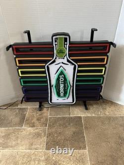 Hornitos Tequila Light Up LED Sign Game Room Man Cave Bar Pub Jalisco