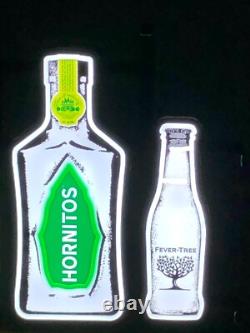 Hornitos Tequila Ranch Water Led Bar Sign Man Cave Garage Decor Light New
