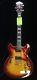 Ibanez As153tqs Electric Guitar Tequila Sunrise Finish With Ibanez Hard Case