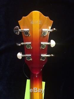 Ibanez AS153TQS Electric Guitar Tequila Sunrise Finish with Ibanez Hard Case